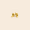 Boucles d'oreilles goutes dorées