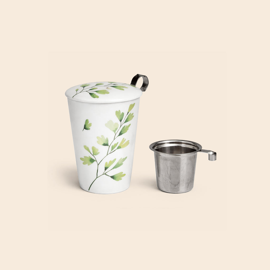 Mug avec filtre et couvercle TEAEVE - Eigenart
