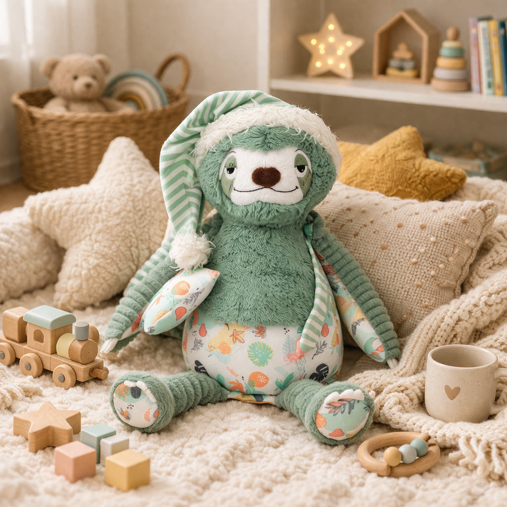 Peluche Chillos le paresseux - LES DEGLINGOS