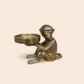 Porte bougie singe