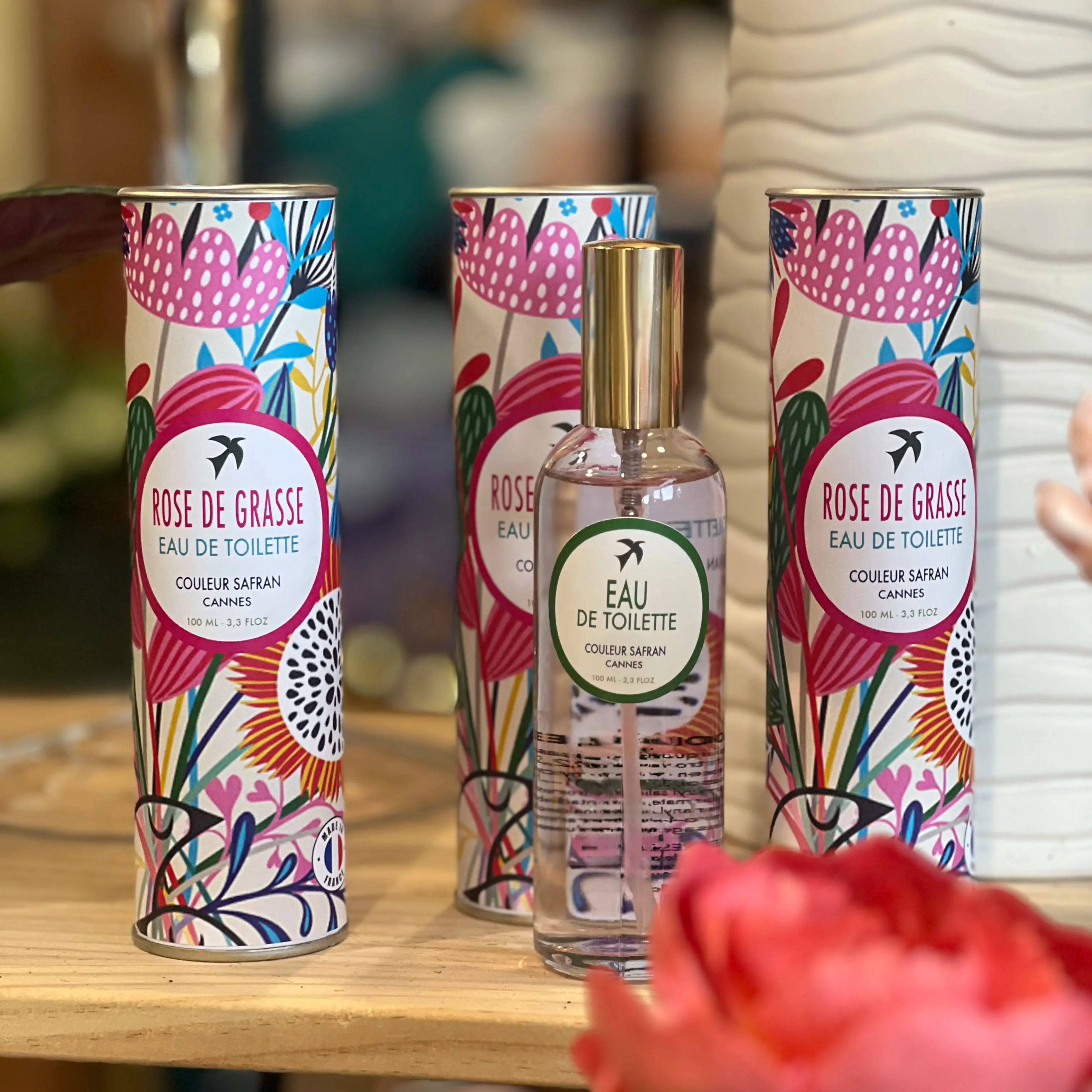 Eau de Toilette Rose de Grasse 100 ml – Couleur Safran