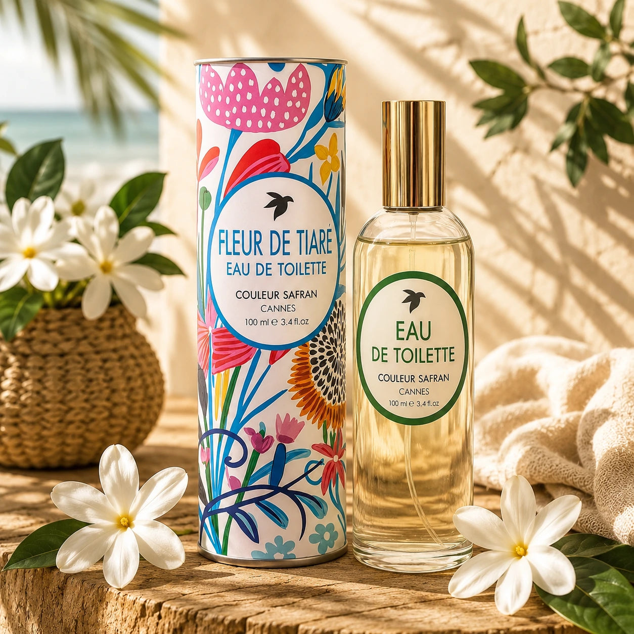 Eau de Toilette Fleur de Tiaré 100 ml - Couleur Safran