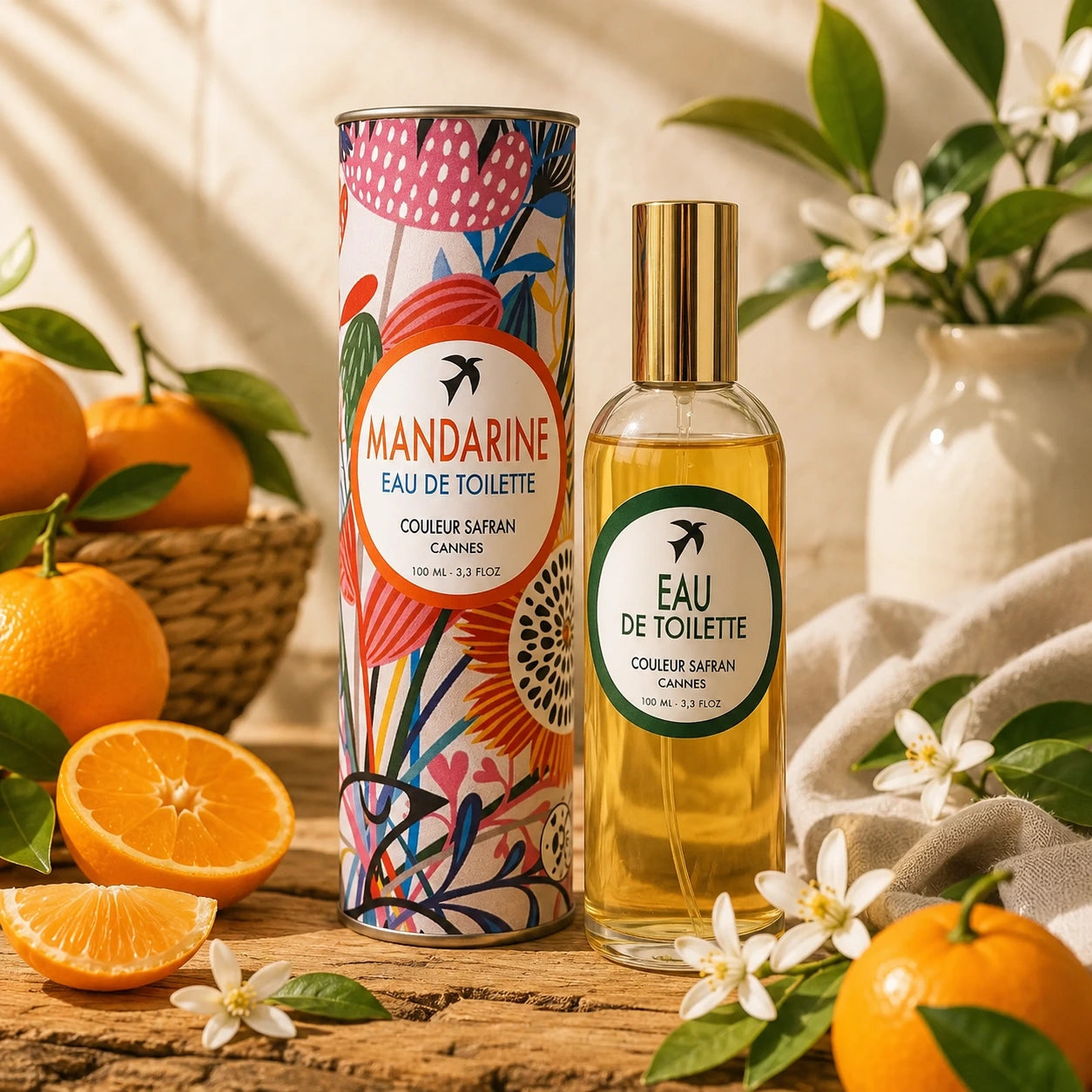 Eau de Toilette Mandarine 100 ml – Couleur Safran
