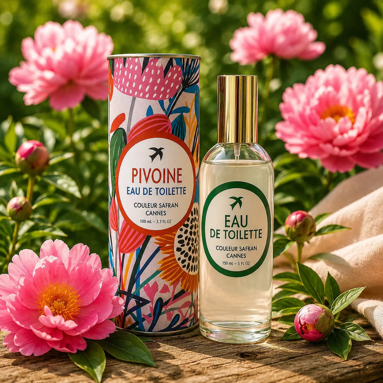 Eau de Toilette Pivoine 100 ml – Couleur Safran